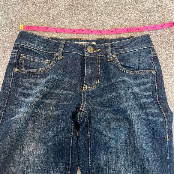 Cabi Jeans Women's Rolled Straight Leg Denim Dark Wash Size 2 - Picture 7 of 11